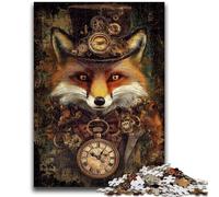Puzzles pour Adultes 1000 pièces Robot Fox : Aidez Le Cerveau à exercer des Jouets addictifs pour cultiver la Patience Collection d'artistes, Beaux-Arts 50x75cm