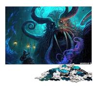 Puzzles pour Adultes 1000 pièces Rois de la mer Puzzles en Bois pour Adultes Décoration Parfaite pour la Maison ou Le Bureau, Cadeau de Noël idéal 50 x 75 cm / 19,68 x 29,52 Pouces
