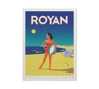 Puzzles pour Adultes 1000 Pièces， Royan, France, côte Atlantique，Décompression Amusant Puzzle Intellectuel Jeu De Puzzle Jouets Cadeau pour Adultes Enfants Familles（38x26cm）-BM65