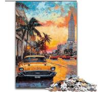 Puzzles pour Adultes 1000 pièces, Rue de la Ville, Jouet éducatif et décompressant, idéal comme Cadeau pour Toute la Famille (Taille 26x38cm)