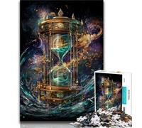 Puzzles pour Adultes 1000 pièces Sablier Cosmique Difficile 1000 pièces pour Adultes, Jeux éducatifs, décoration Murale, Cadeaux d'anniversaire et de Noël Uniques (Taille 75x50cm)