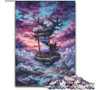 Puzzles pour Adultes 1000 pièces Sablier mystérieux, pour 14 Ans et Plus Décoration d'intérieur comme Cadeau pour Toute la Famille et Les Amis (Taille 26x38cm)