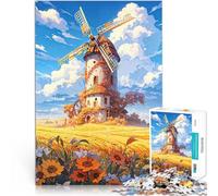Puzzles pour Adultes 1000 pièces Saison des récoltes Jouets Jeux éducatifs Soulagement du Stress Une œuvre d'art 52x38cm