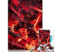 Puzzles pour Adultes 1000 pièces Samouraï Ninja, Jeu éducatif et Stimulant pour Toute la Famille pour Anniversaire et Noël (38x26cm)