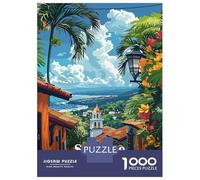 Puzzles pour Adultes 1000 Pièces San Jose, Costa Rica Puzzle Adulte Jeu Manuel Assemblage De Motifs Difficile À Compléter 70x50cm/1000pcs