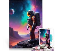 Puzzles pour Adultes 1000 pièces Scène de Science-Fiction Epic Planet Défi Difficile Car C'est Un pour Toute la Famille 52x38cm