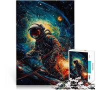 Puzzles pour Adultes 1000 pièces Seules Les étoiles Peuvent Nous Guider Impossible avec des pièces de Formes aléatoires entièrement imbriquées 38x26cm