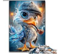 Puzzles pour Adultes 1000 pièces Sherlock Holmes Seagull, Aide Le Cerveau à exercer des Jouets addictifs pour cultiver la Patience Décoration Parfaite (Taille 26x38cm)