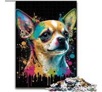 Puzzles pour Adultes 1000 pièces Singes colorés en Bois, Parfaits pour décorer ou Offrir en Cadeau d'anniversaire 50x75cm, Loisirs créatifs en Famille, Parfaits pour Les Anniversaires et Les Vacances