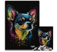 Puzzles pour Adultes 1000 pièces Singes colorés Puzzles pour Adultes Jouet éducatif pour Adolescents, Décoration de Bureau à Domicile 26x38cm/10,23x14,96 Pouces