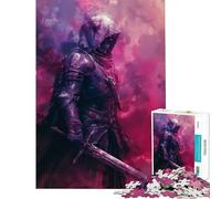 Puzzles pour Adultes 1000 pièces Soldat Squelette Jeu éducatif Jeu Familial Défi Difficile Cadeau Père Noël Secret (Dimensions 38x26cm)