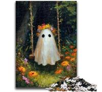 Puzzles pour Adultes 1000 pièces Soul on The Swing, Puzzles pour Adolescents, Anti-Stress, défi Difficile, Cadeaux du Père Noël Secret (26x38cm)