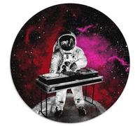 Puzzles pour Adultes 1000 pièces Space is The DJ Place Puzzles stimulants Idéal pour Les Amoureux, Cadeau Parfait pour Noël, Nouvel an, Saint-Valentin 67,5 x 67,5 cm
