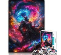 Puzzles pour Adultes 1000 pièces Space Warrior Puzzles pour Adolescents, idéal comme Cadeau pour Toute la Famille Convient aux Enfants de 14 Ans et Plus (Taille 38x26cm)