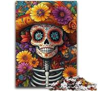 Puzzles pour Adultes 1000 pièces Squelette Décompression Intellectuelle Jouet Éducatif Superbes Cadeaux et Jouets 26x38cm