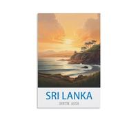 Puzzles pour Adultes 1000 pièces, Sri Lanka, Asie du Sud. Puzzles en Papier adaptés aux Adultes, aux Enfants et aux familles. Jeux de Puzzle Anti-Stress. 52 x 38 cm.