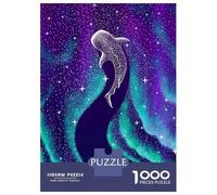 Puzzles pour Adultes 1000 Pièces Star Eater Northern Ligts Puzzle pour Adultes Jeu De Réflexion Une Œuvre d'art Activités Amusantes À La Maison 38x26cm/1000pcs