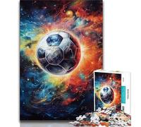 Puzzles pour Adultes 1000 pièces Star Football, Aidez Le Cerveau à exercer des Jouets addictifs pour cultiver la Patience Décoration Parfaite (38x26cm)