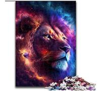 Puzzles pour Adultes 1000 pièces Star Lion Jigsaw, Casse-tête Stimulant, activité familiale, décoration intérieure, Cadeau de Vacances (Taille : 50x75cm)