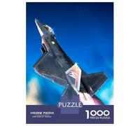 Puzzles pour Adultes 1000 Pièces Stealth Jet Soars High Puzzle pour Adultes Jeux Relaxants Course De Vitesse Manuelle Activités Amusantes À La Maison 52x38cm/1000pcs
