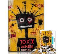 Puzzles pour Adultes 1000 pièces Style Basquiat, Jeux éducatifs, décoration de la Maison, Jeu éducatif pour Anniversaire, Noël (38x26cm)