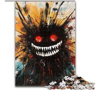 Puzzles pour Adultes 1000 pièces, Style Couronne Basquiat, à partir de 14 Ans, décoration d'intérieur, à Offrir en Cadeau à Toute la Famille (Taille 26x38cm)