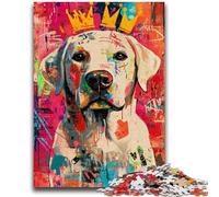 Puzzles pour Adultes 1000 pièces, Style Labrador, Difficiles, pour Adolescents pour Toute la Famille (26x38cm)