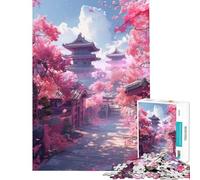 Puzzles pour Adultes 1000 pièces Style Vaporwave Japonais Jeux relaxants difficulté élevée Cadeaux pour Amis et Famille (38x26cm)