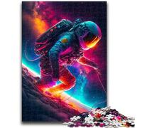 Puzzles pour Adultes 1000 pièces Surf avec des extraterrestres Soulagement du Stress Défi Difficile Convient pour la décoration de Bureau 50x75cm