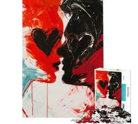 Puzzles pour Adultes 1000 pièces Symphonie des cœurs Difficile et Stimulant Jeu de Course de Vitesse Manuelle Décoration Murale pour Les 14 Ans et Plus (38x26cm)