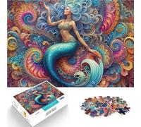 Puzzles pour Adultes 1000 pièces Symphonie des sirènes Jouet éducatif intellectuel décompressant Une œuvre d'art 38x26cm