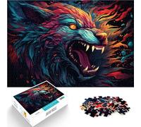 Puzzles pour Adultes 1000 pièces Symphony of Dire Wolf Jeu Jouets pour la Famille Cadeau 26x38cm Améliorer l'amour Entre Les Couples
