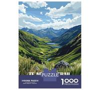 Puzzles pour Adultes 1000 Pièces Te Araroa Trail New Zealand Puzzle pour Adolescents, Améliore La Mémoire, Stimulant À Compléter, Jeu Amusant pour Toute La Famille 38x26cm/1000pcs