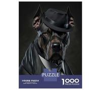 Puzzles pour Adultes 1000 Pièces The Bodyguard Puzzles pour Adolescents Découpe De Précision Difficulté Et Défi Cadeaux d'anniversaire Et Cadeaux Uniques 52x38cm/1000pcs
