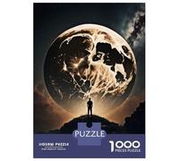Puzzles pour Adultes - 1000 Pièces The Great Moon Reach Puzzle pour Adultes - Jeux Relaxants - Améliore La Mémoire - Cadeaux Uniques pour Un Anniversaire Ou Noël 38x26cm/1000pcs