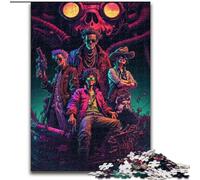 Puzzles pour Adultes 1000 pièces The Killer Family, à partir de 14 Ans Chaque pièce est Unique Un Jeu Amusant et Stimulant pour Toute la Famille Bon Cadeau (Taille 26x38cm)