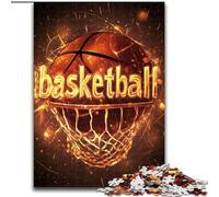 Puzzles pour Adultes, 1000 pièces, thème Basket-Ball, idéal pour Les Adolescents, pour créer des Liens familiaux, stimuler l'esprit et décorer Votre Maison à Faire soi-même, 50x75cm