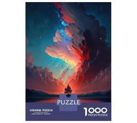 Puzzles pour Adultes 1000 Pièces Tiger in Space Puzzles pour Adultes, Jouets À Monter Soi-même, Cadeaux À Offrir Aux Amis Et À La Famille 38x26cm/1000pcs