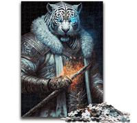 Puzzles pour Adultes 1000 pièces Tigre mécanique pour Jeu éducatif, Jouet de défi, idéal comme Cadeau pour Toute la Famille 50x75cm