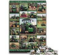 Puzzles pour Adultes 1000 pièces Tracteur Collage Jouets Jeux éducatifs Soulagement du Stress Décoration d'intérieur Unique et Cadeaux 50x75cm