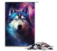 Puzzles pour Adultes 1000 pièces Un Chien glorieux Puzzle Cadeau d'anniversaire pour et Adolescent de 14 Ans et Plus 75x50cm