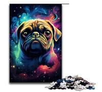 Puzzles pour Adultes 1000 pièces Un Chien glorieux Puzzle Cadeau d'anniversaire pour et Adolescent de 14 Ans et Plus 75x50cm