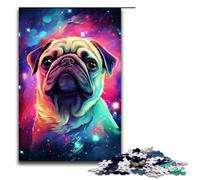 Puzzles pour Adultes 1000 pièces Un Chien glorieux Puzzle en Bois Jouets éducatifs Jeux familiaux 75x50cm