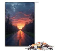 Puzzles pour Adultes 1000 pièces Un Long Chemin à parcourir Cadeaux d'anniversaire pour Adolescents de 14 Ans et Plus 1000 pièces (75 x 50 cm)