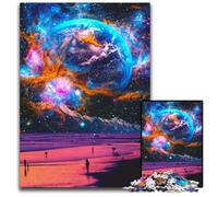 Puzzles pour Adultes, 1000 pièces, Un Nouveau Monde, décoration d'intérieur colorée et Jeu Familial interactif, 26x38cm/10,23x14,96 Pouces