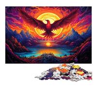 Puzzles pour Adultes 1000 pièces Un phénix au Sommet de la planète Puzzles pour Adultes Enfants Puzzle en Papier Jouet éducatif d'apprentissage 1000 pièces (38 x 26 cm)