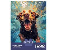 Puzzles pour Adultes 1000 Pièces Underwater Terrier 2 Puzzle Adulte - Jouet Anti-Stress - Décoration Parfaite - Activités Ludiques À La Maison 52x38cm/1000pcs