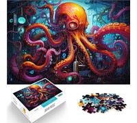 Puzzles pour Adultes 1000 pièces Une Pieuvre mécanique Jeu Stimulant Cadeaux 26x38cm Offre des Cadeaux pour Toute la Famille