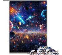 Puzzles pour Adultes 1000 pièces, Univers coloré, Jeu de réflexion pour Adolescents, pour Une soirée de Jeux en Famille (Taille : 50x75cm)