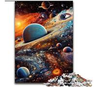 Puzzles pour Adultes, 1000 pièces, Univers coloré, Jeu interactif Familial, idéal pour Les Adolescents, Cadeau Casse-tête (Taille : 50x75cm)